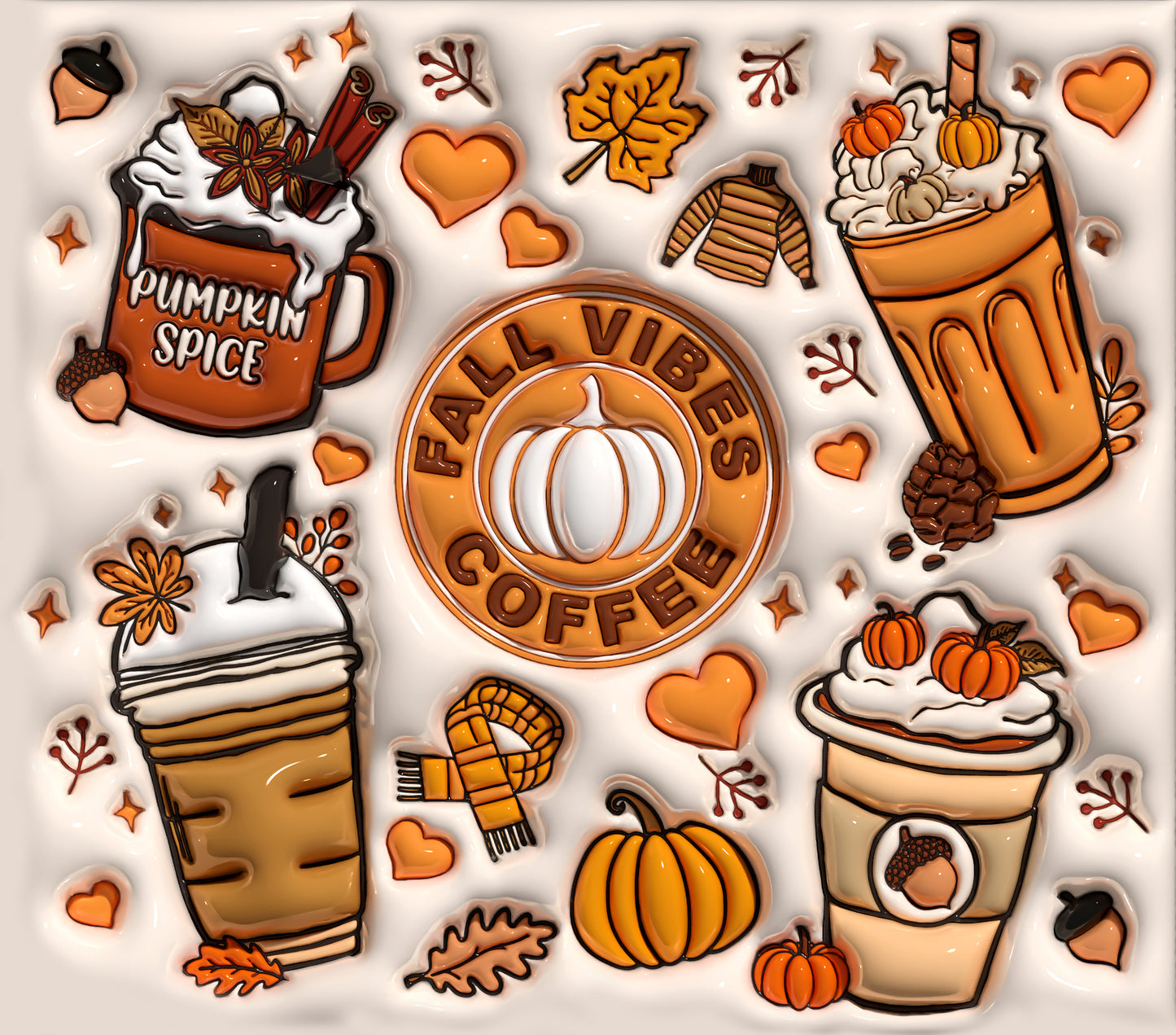 Pumpkin Spice Drinks Tumbler