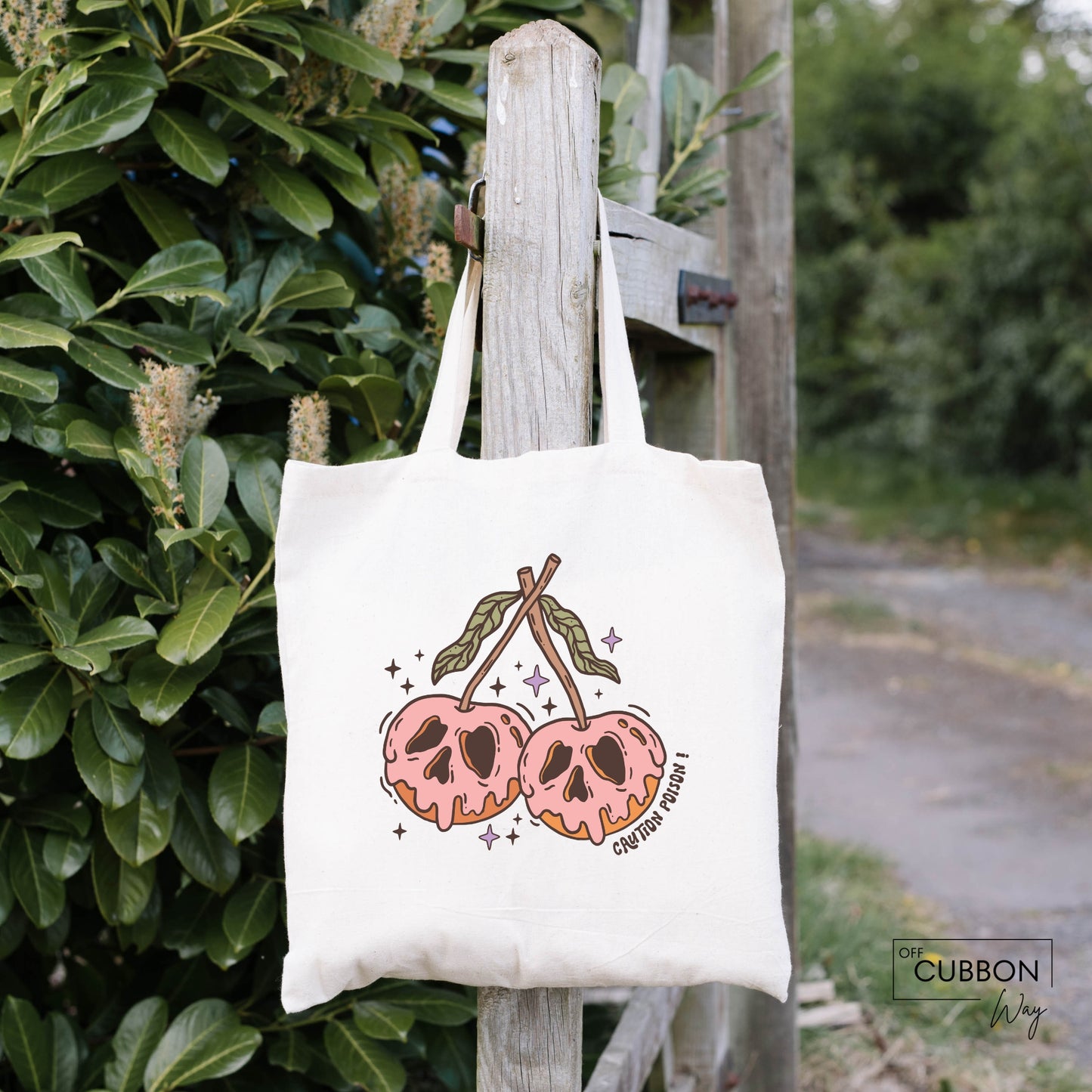 Poison Cherry Tote Bag