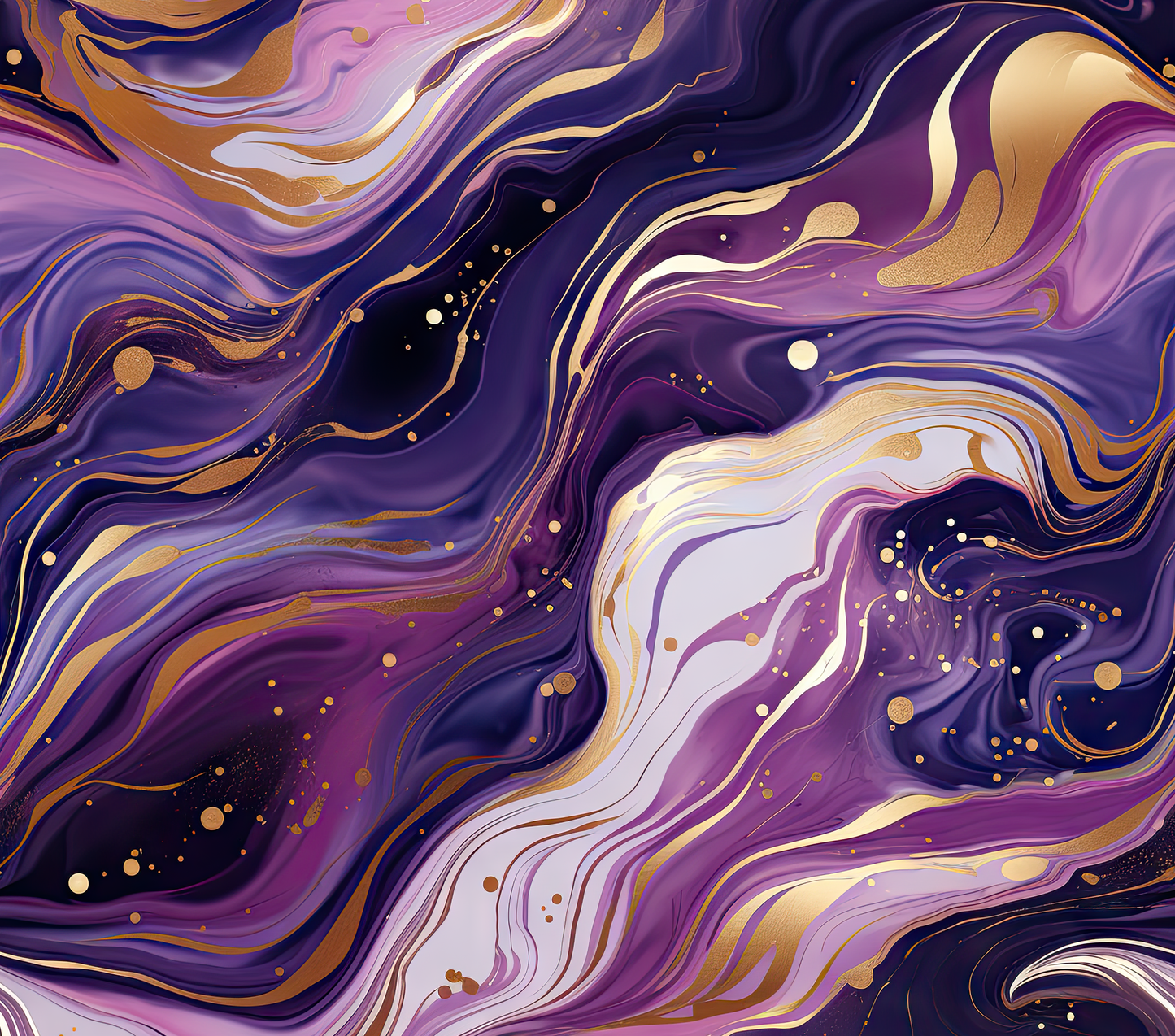 Purple & Gold Tumbler