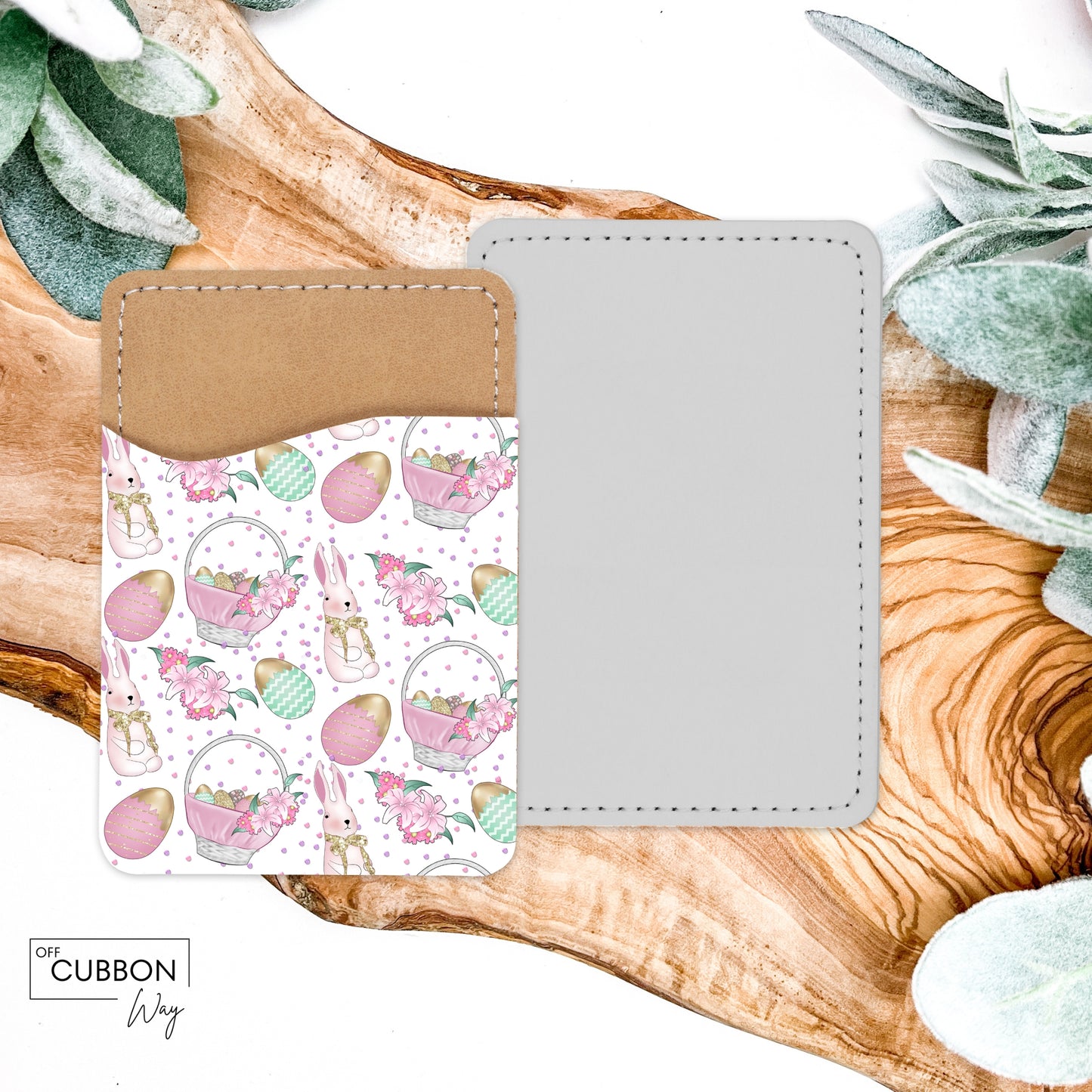 Easter Basket & Bunny Card Caddy