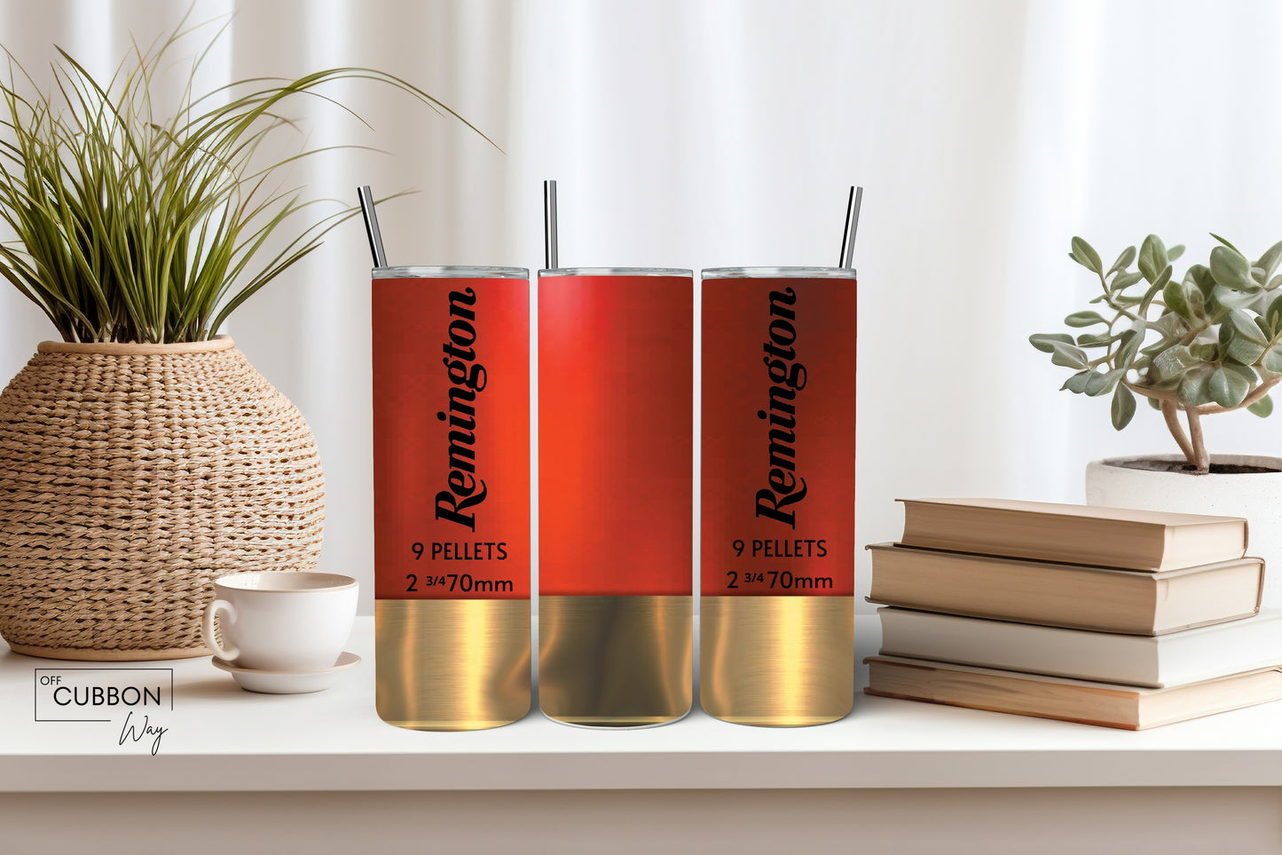 Red Shotgun Shell Tumbler