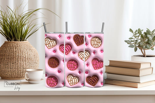 Concha Hearts Tumbler