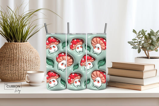 Happy Mushrooms Tumbler