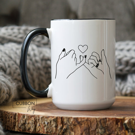 Bestie Pinky Promise Mug