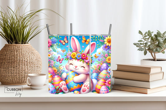 Happy Bunny Easter Tumbler