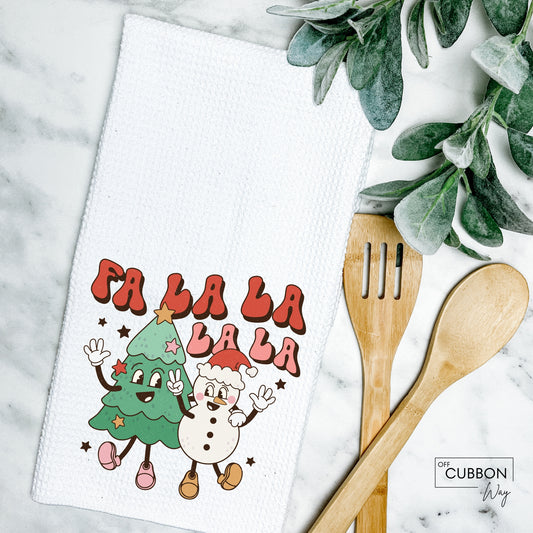 Fa La La Kitchen Tea Towel