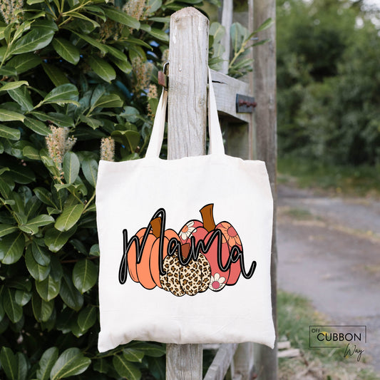 Mama Pumpkins Tote Bag