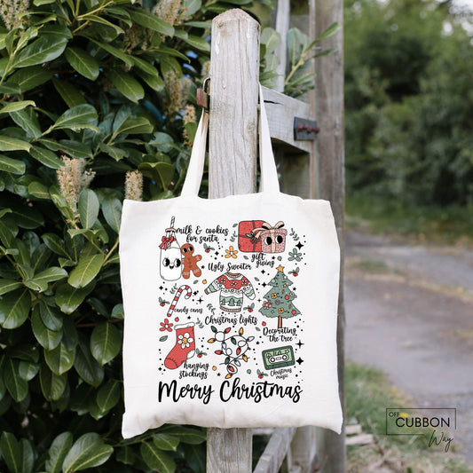 Merry Christmas Tote Bag