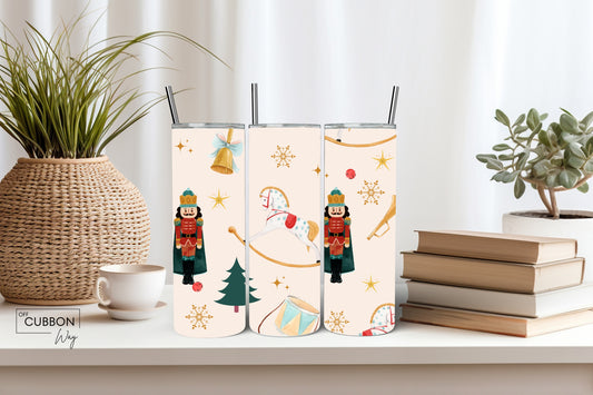 Christmas Nutcracker Doll Tumbler