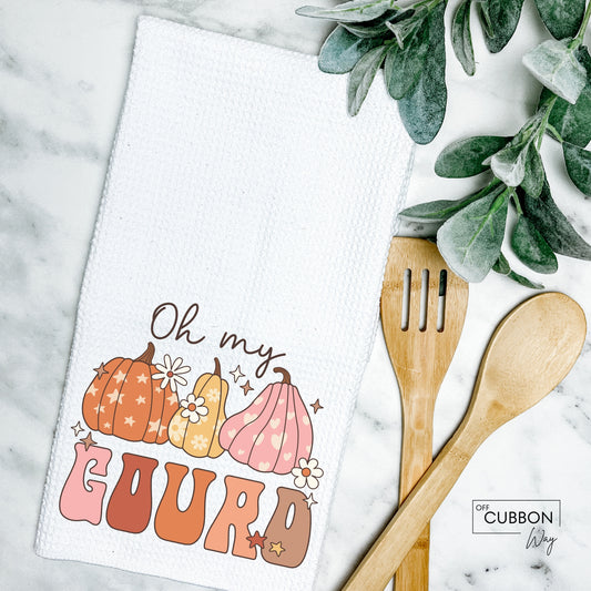 Oh my Gourd Kitchen Tea Towel