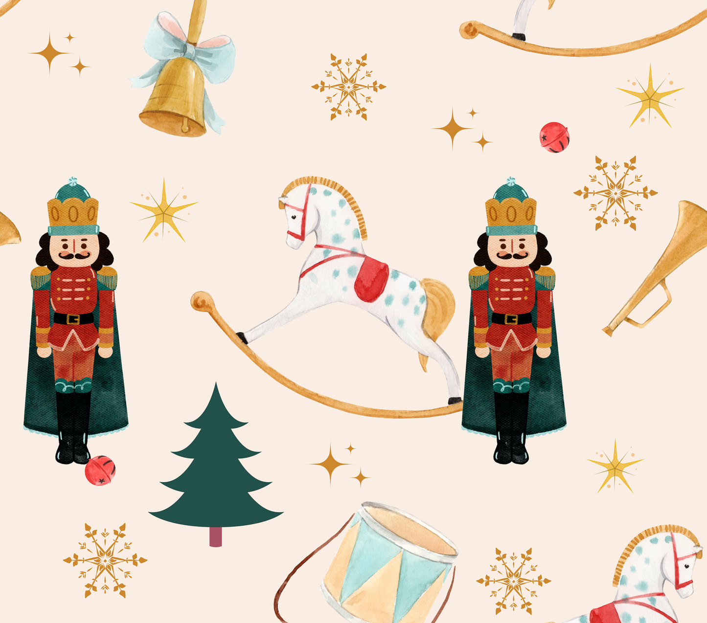 Christmas Nutcracker Doll Tumbler