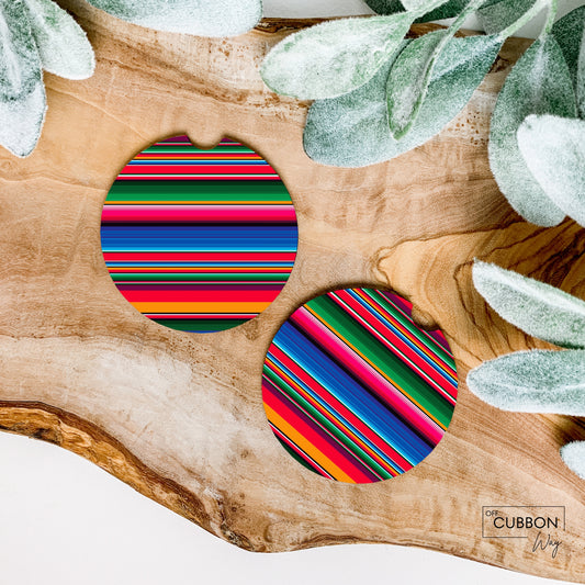 Serape Car Coaster